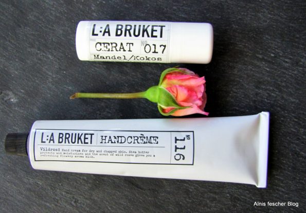 Handcreme und Mandel/Kokos Lippenpflege von L:A BRUKET