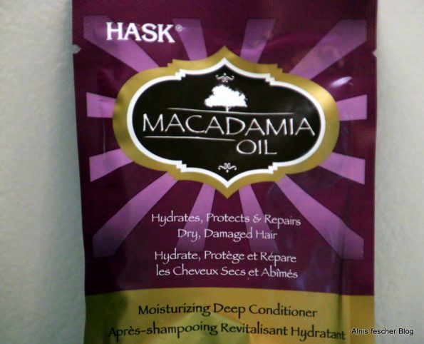 HASK Macadamia Öl: Shampoo und Deep Conditioner