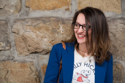 Outfit: Blau-Weißer Casual Business Look