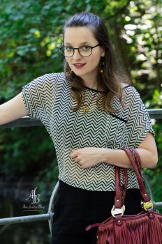 Outfit: Black and White Minimalism meets Summer Boho