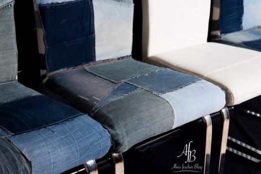 Fashion on a chair - Upcycling Sesselhussen