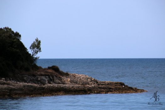 Erste Ausfahrt mit Azzuro auf die Halbinsel Vrsar in Istrien, Kroatien