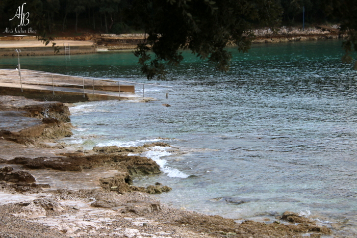 Erste Ausfahrt mit Azzuro auf die Halbinsel Vrsar in Istrien, Kroatien